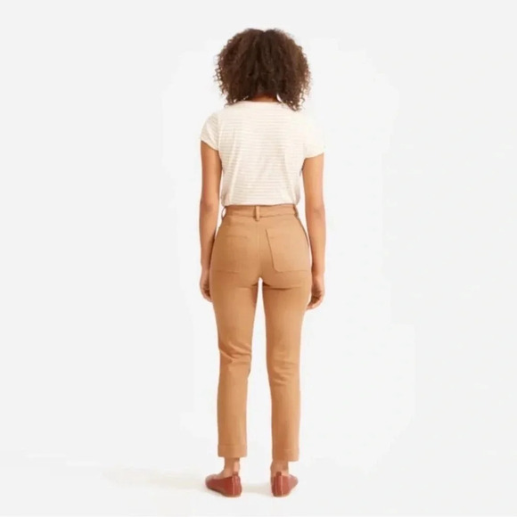 Everlane - The Sim Leg Crop - Brown/Tan - Size 00 - Good Condition!! - Picture 6 of 14